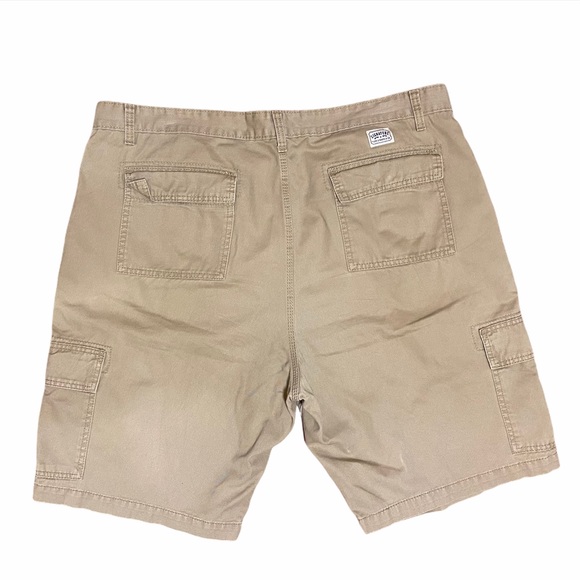 TOMMY HILFIGER + LEVI Mens Khaki Cargo Shorts sz42 - Picture 3 of 8